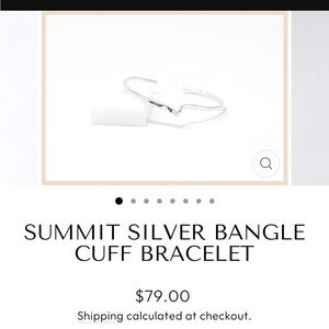 Elegant Silver Women's Bracelet